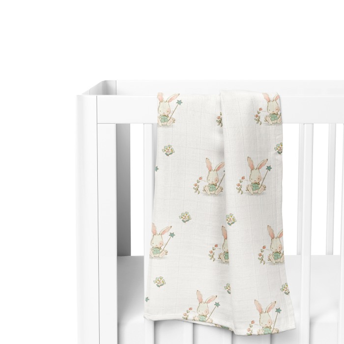 Set prosopele muselina organica A - Bunnys Day - Buva [12]