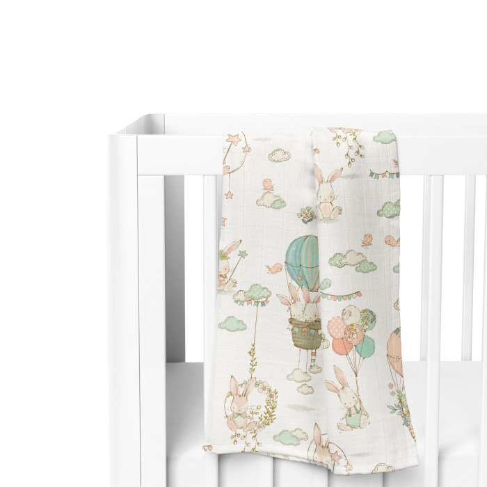 Set prosopele muselina organica A - Bunnys Day - Buva [10]