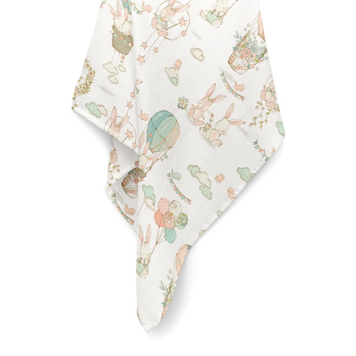 Set prosopele muselina organica A - Bunnys Day - Buva [2]