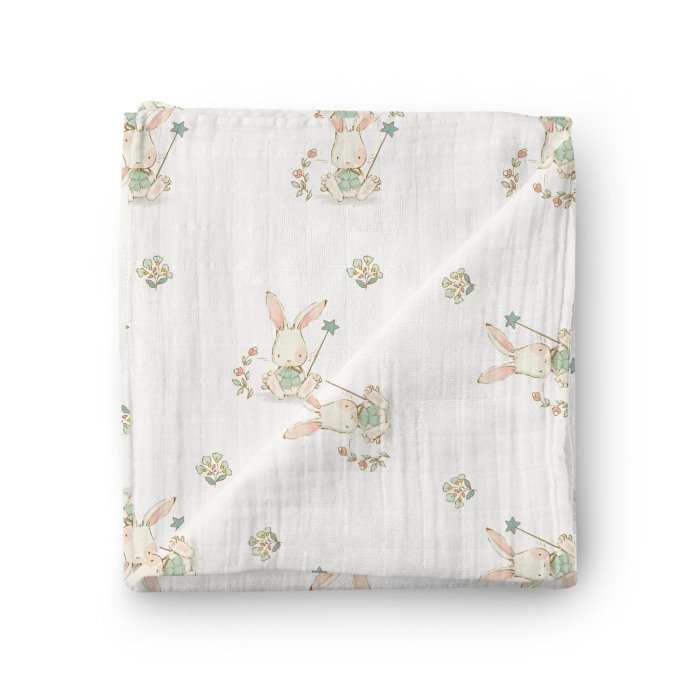 Set prosopele muselina organica A - Bunnys Day - Buva [7]