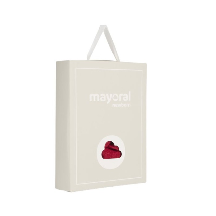 Set Rosu caciula cu fular si manusi  - Mayoral   18 luni [6]