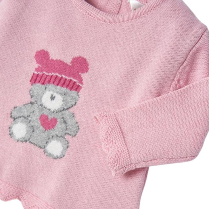 Set Roz 2piese pentru nou-nascut ECOFRIENDS [2]