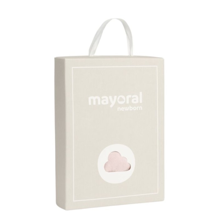 Set Roz Piersica caciula si manusi pentru nou-nascut ECOFRIENDS- Mayoral   18 luni [5]