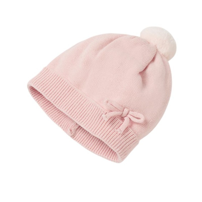 Set Roz Piersica caciula si manusi pentru nou-nascut ECOFRIENDS- Mayoral [4]