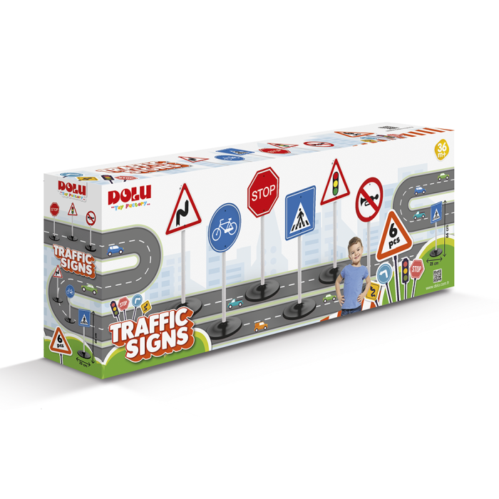 Set semne de circulatie mari (6 buc.) [2]