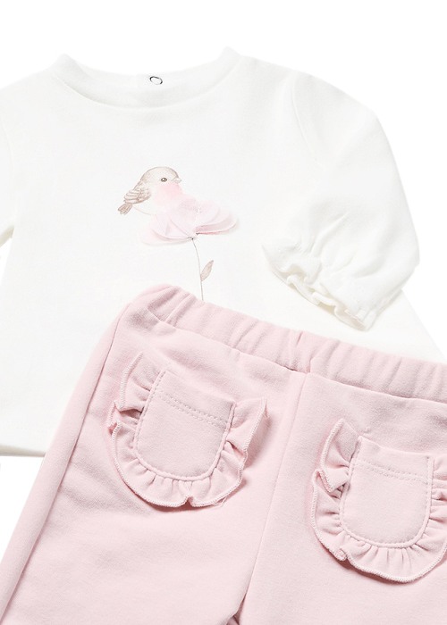 Set  trening 3 piese ECOFRIENDS - Flori- Mayoral 18 luni (86 cm) [3]