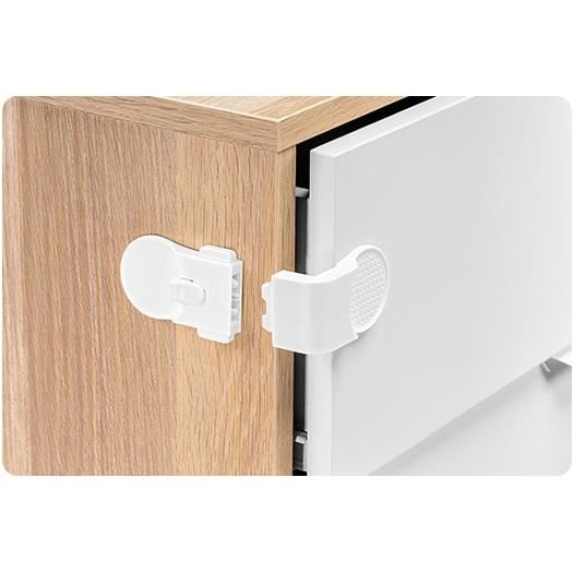 Siguranta pentru blocare sertare si usi de dulapuri REER 71050 [6]