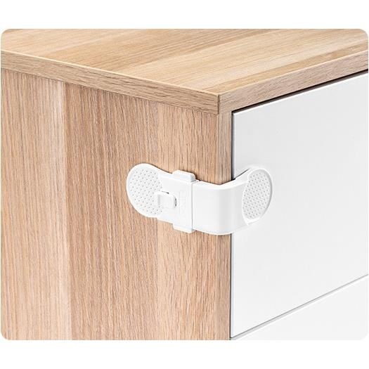 Siguranta pentru blocare sertare si usi de dulapuri REER 71050 [2]