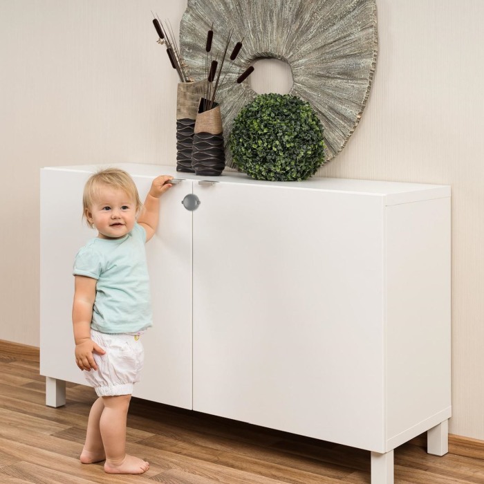 Siguranta pentru usi duble gri Reer 71081 [7]