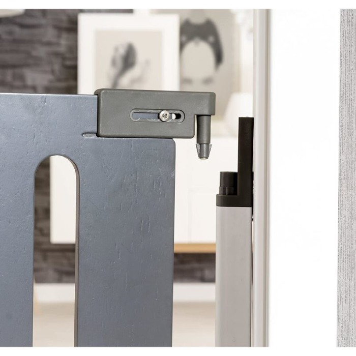 Sistem de instalare rapida EasyFix pentru porti de siguranta extensibile DesignLine, aluminiu, Reer 46051 [3]