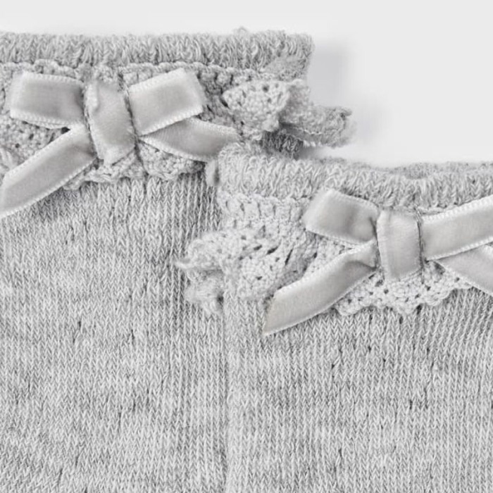 Sosete elegante ajurat  - Gri - Mayoral 6 luni [2]