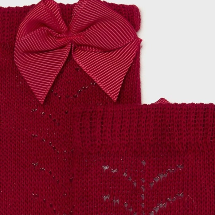 Sosete elegante fundita  - Rosu - Mayoral   24 luni (92 CM) [2]