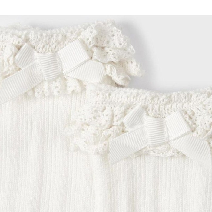 Sosete elegante  lungi - Off white [2]