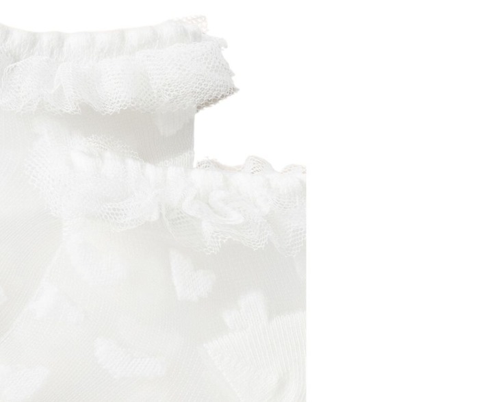 Sosete elegante   - Off-white [2]