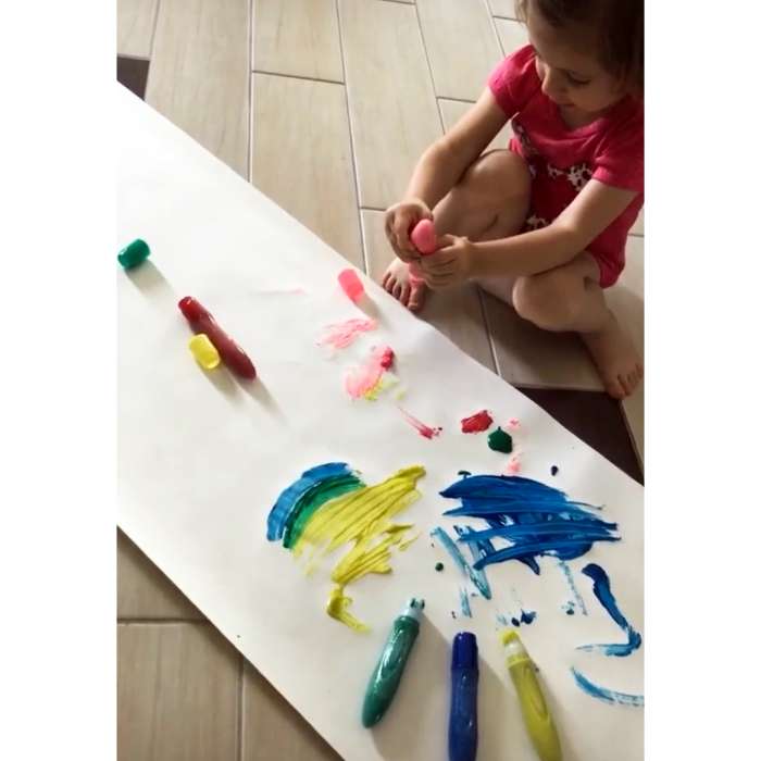 Squeezen Brush - 5 culori cu sclipici [2]