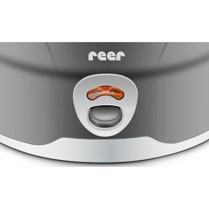 Sterilizator biberoane cu abur fierbinte in 10 minute, oprire automata, capacitate 6 biberoane, gri, VapoMat S, Reer 36021 [6]