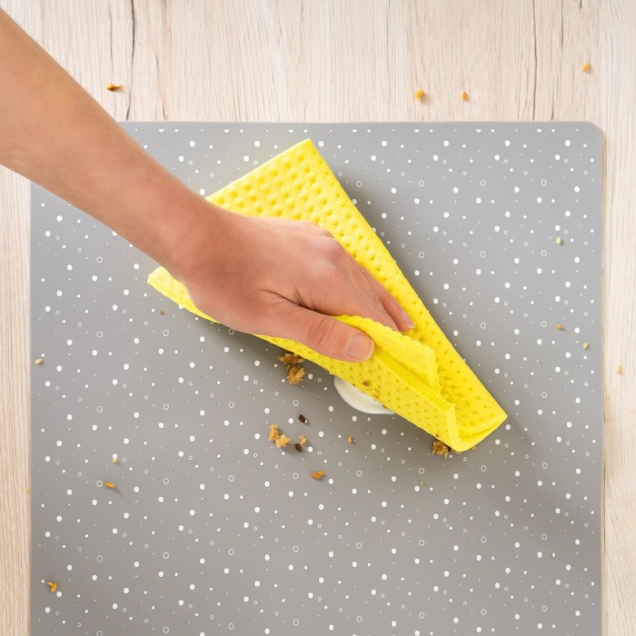 Suport de farfurii, antialunecare pentru bebelusi, din silicon rezistent la caldura, 41.5 x 30 cm, Reer Eatn Tidy 25021 [5]