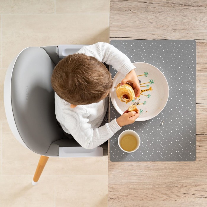Suport de farfurii, antialunecare pentru bebelusi, din silicon rezistent la caldura, 41.5 x 30 cm, Reer Eatn Tidy 25021 [6]