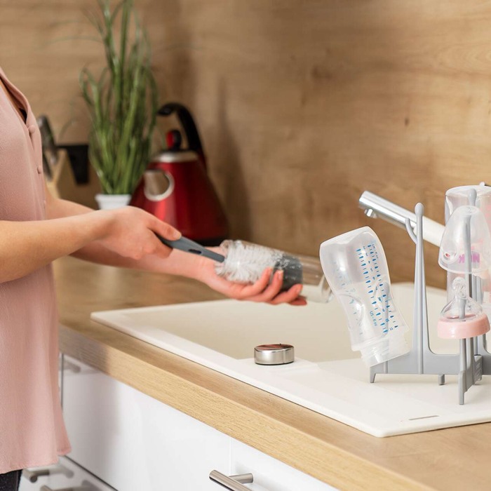 Suport uscare pentru 9 sticle sau biberoane, pliabil, Reer 21041 [7]