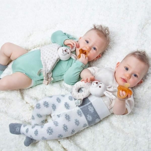 Suzeta ortodontica monobloc din latex organic, 0-6 luni - Grunspecht [4]