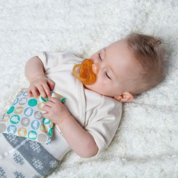 Suzeta ortodontica monobloc din latex organic, 6-18 luni - Grunspecht [3]