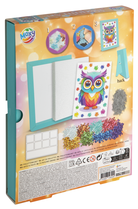 Tablou cu paiete - Bufnita [2]