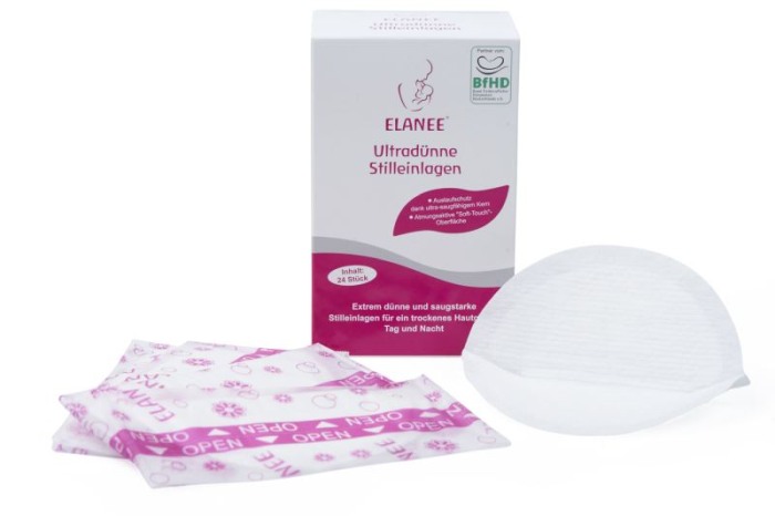 Tampoane superabsorbante pentru san, de unica folosinta, ultrasubtiri, 24 buc. - ELANEE - Gruenspecht [5]