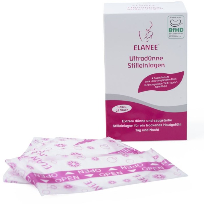 Tampoane superabsorbante pentru san, de unica folosinta, ultrasubtiri, 24 buc. - ELANEE - Gruenspecht [7]