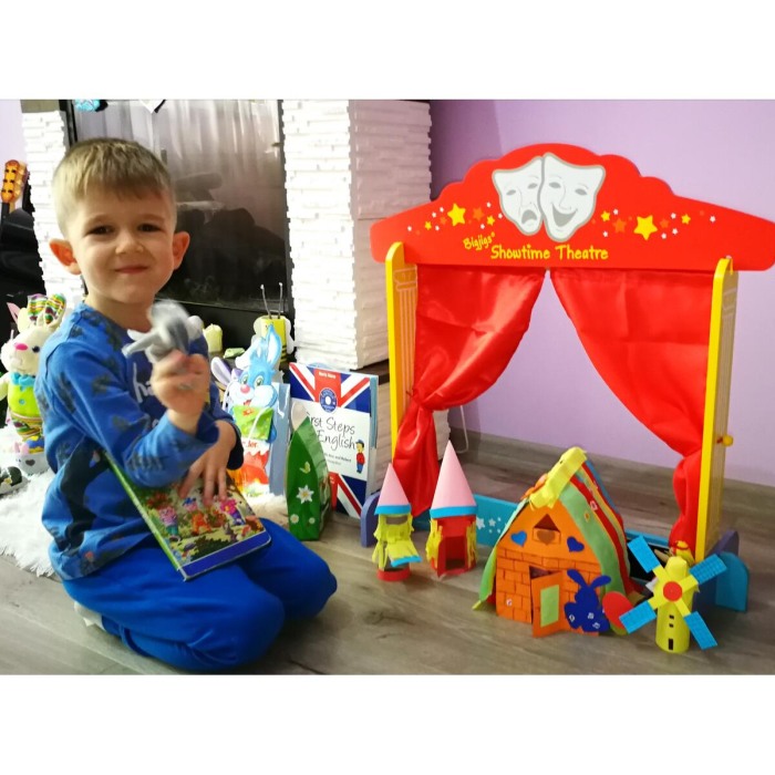 Teatru de papusi din lemn [7]