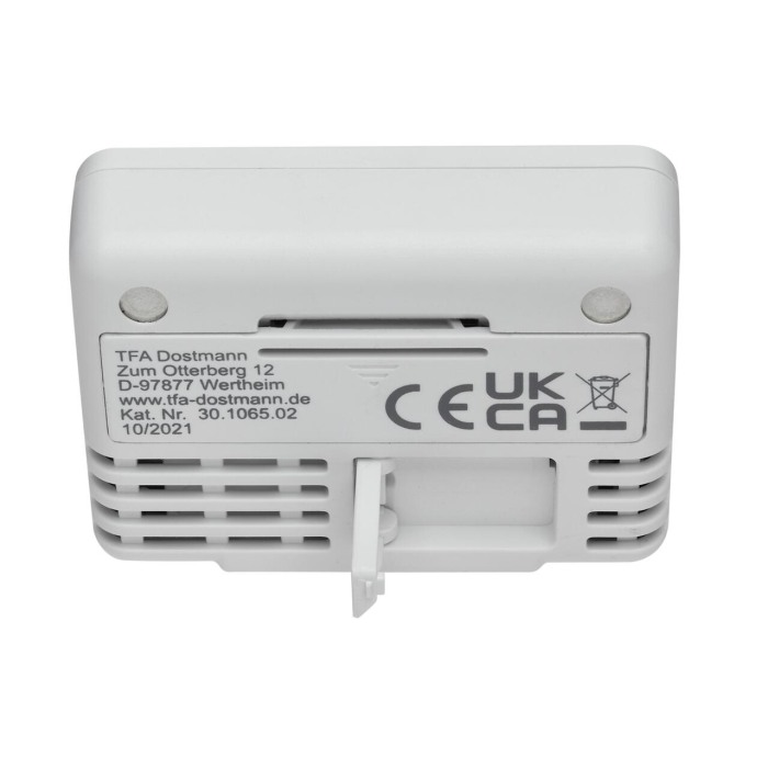 Termometru digital de camera, cu suport magnetic, alb, TFA 30.1065.02 [2]