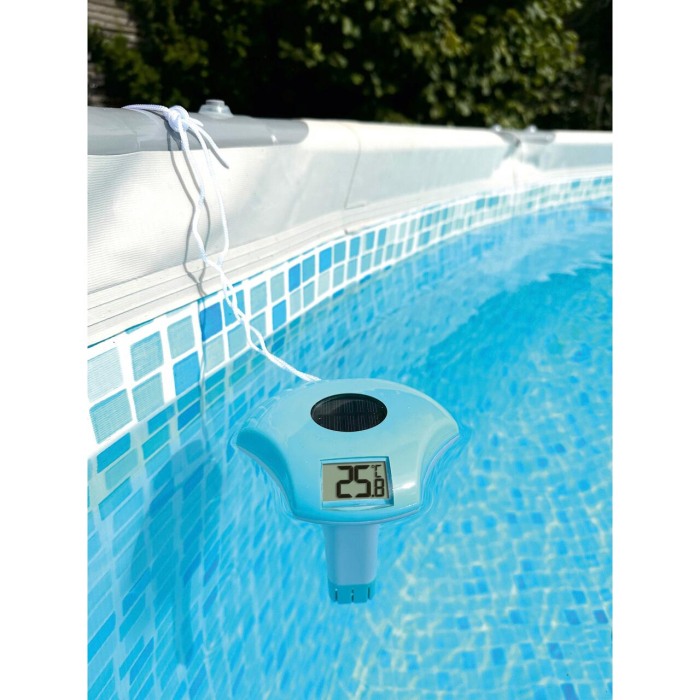 Termometru digital plutitor pentru piscina, cu mini-panou solar si acumulator, TFA 30.2033.20 [2]