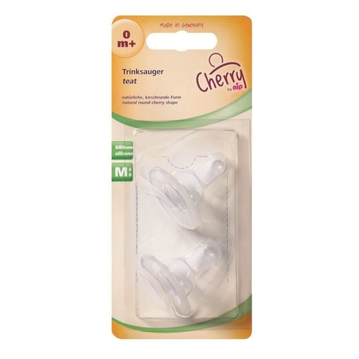 Tetine silicon Cherry, pentru lapte, marime universala, nip 93004 [2]