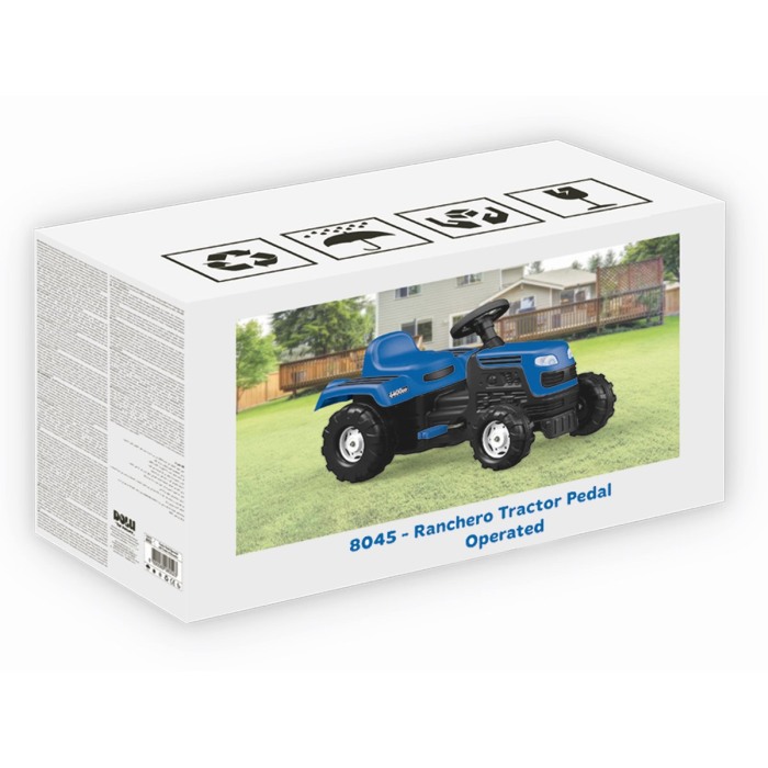 Tractor cu pedale - albastru [2]