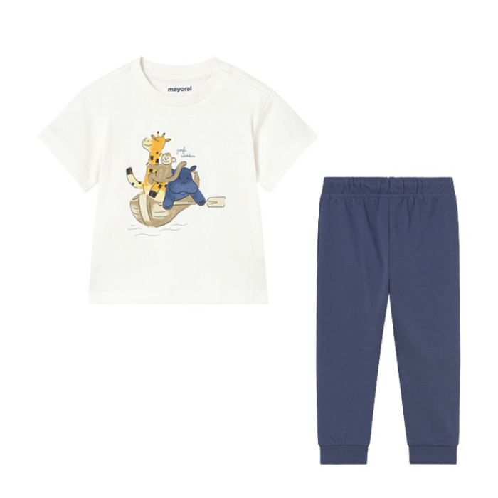 Trening 3 piese -  cu tricou interactiv bebe - Mayoral [3]