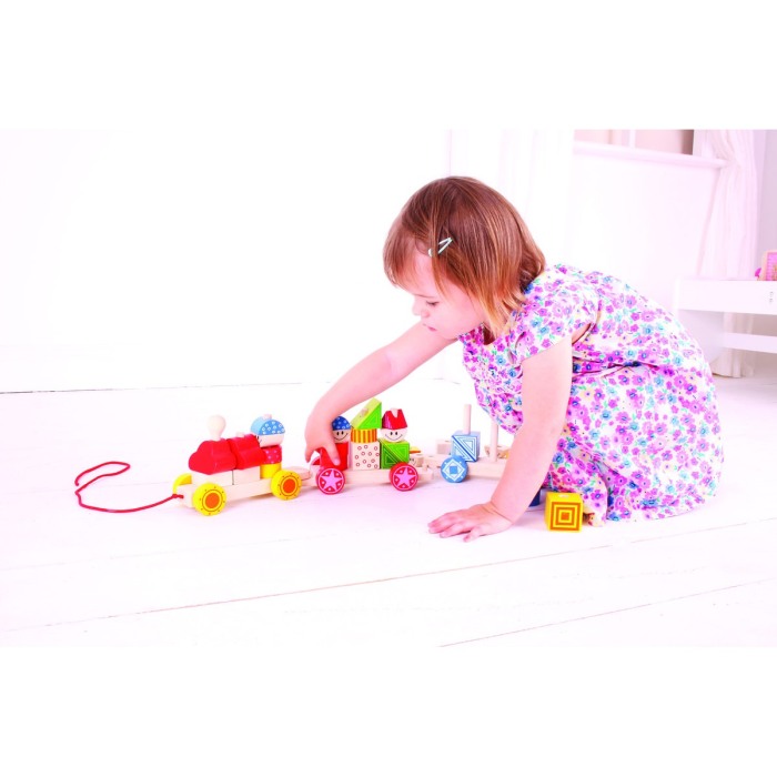 Trenuletul colorat cu forme [4]