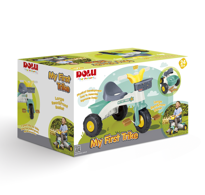 Tricicleta pentru copii - My 1st trike pastel [5]