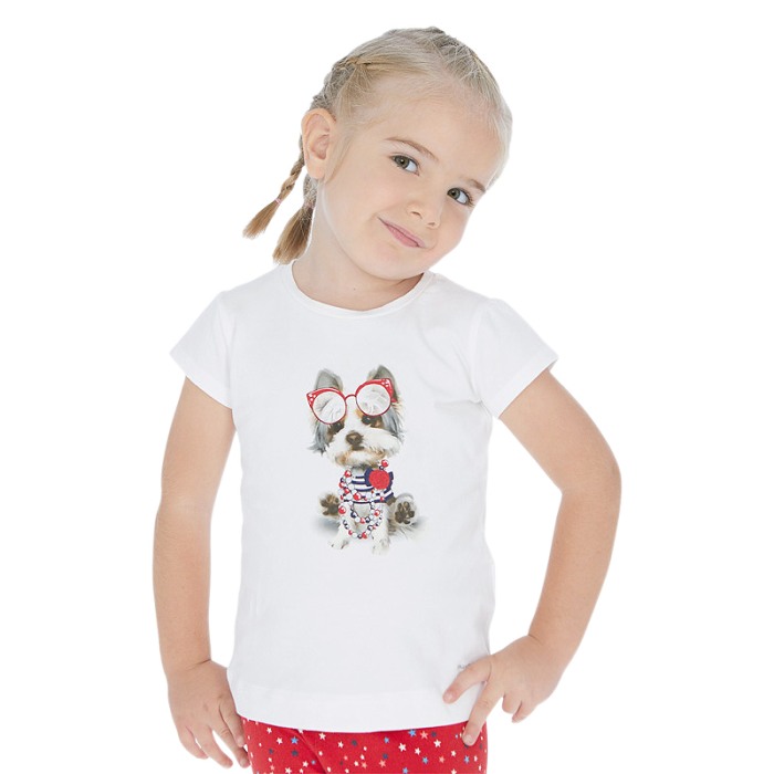 Tricou alb - Catelus [4]