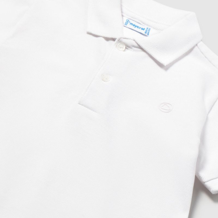 Tricou alb - Polo Alb- Mayoral [3]