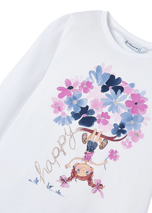 Tricou cu elastic par, Better Cotton, fetita - Mayoral  6 ani [4]