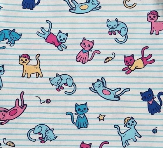 Tricou cu maneca scurta - Pisici la joaca 6 ani-116 cm [2]