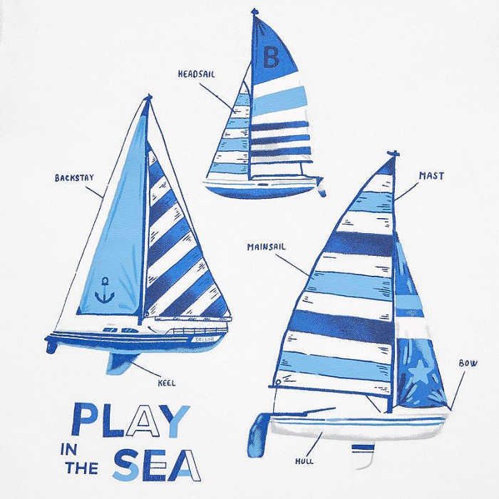 Tricou cu maneca scurta - Vaporase - Alb - Mayoral 36 luni [3]