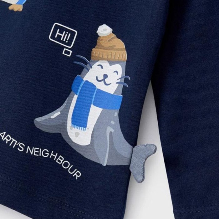 Tricou maneca lunga - Animale polare - Mayoral 18 luni [2]