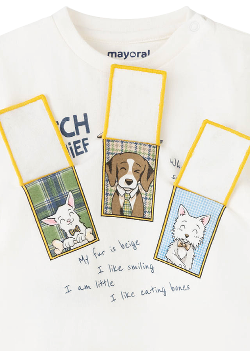 Tricou maneca lunga PLAY WITH - Play secret - Mayoral 36 luni [4]