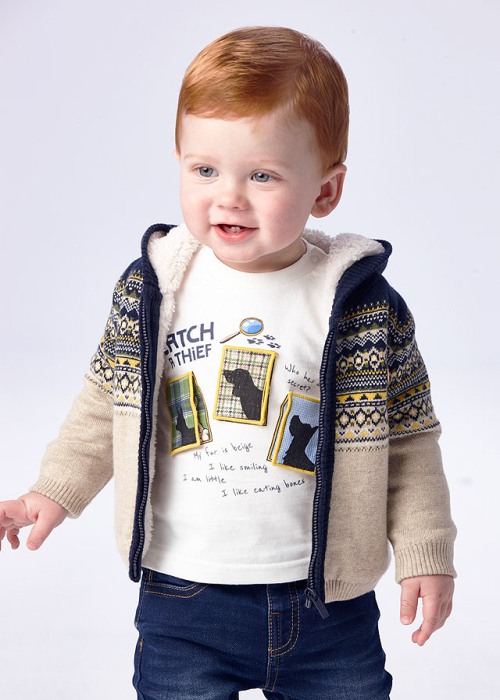 Tricou maneca lunga PLAY WITH - Play secret - Mayoral 36 luni [5]