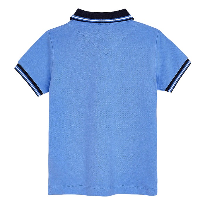 Tricou polo clasic cu maneca scurta - Bleu [2]