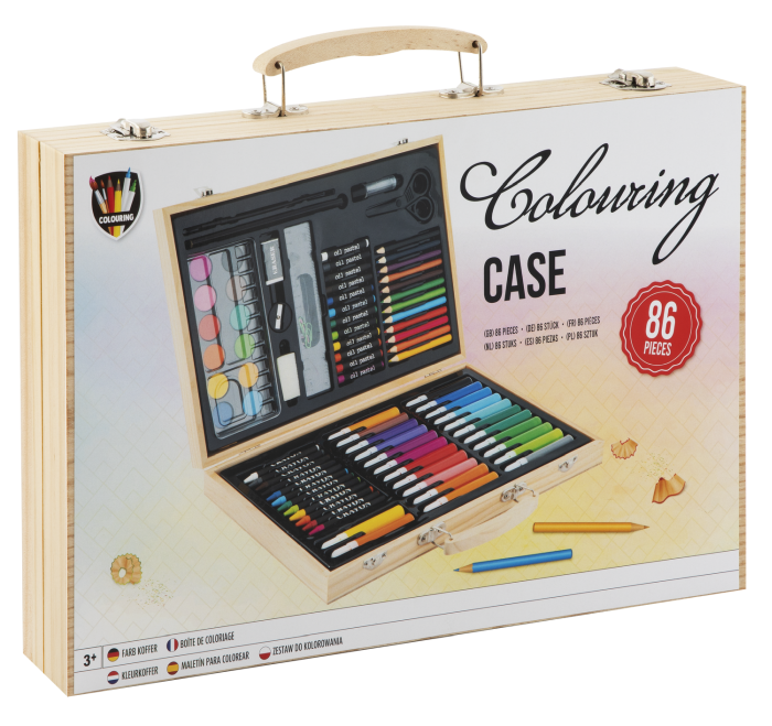 Trusa pentru pictura si desen (86 piese) [2]