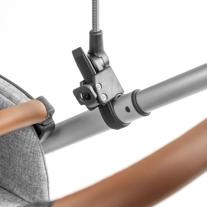 Umbreluta de soare ajustabila cu protectie solara UV 50+, pentru carucior bebelusi, menta, Reer ShineSafe Mint 84173 [5]