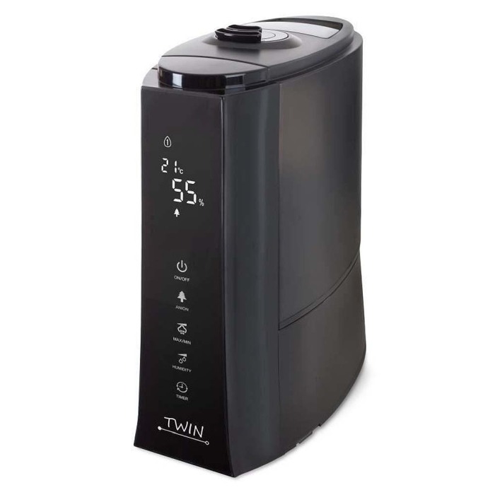 Umidificator cu ionizare si difuzor arome TWIN negru, Airbi BI3221 [2]