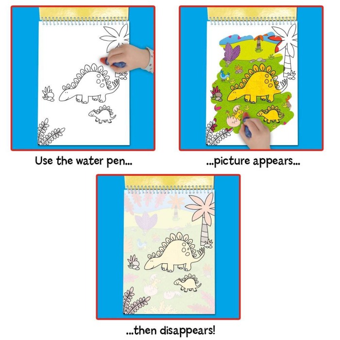 Water Magic: Carte de colorat Dinozauri [3]
