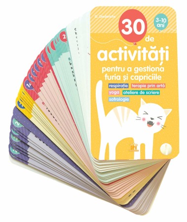 Carti educative - 30 de activitati pentru a gestiona furia si capriciile